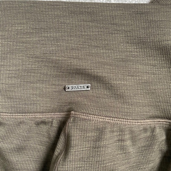 Prana Brown High Waisted Pocket Leggings Athleisure Activewear Size Women's M - Picture 5 of 11
